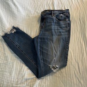 Torrid Boyfriend straight jeans 16 Tall